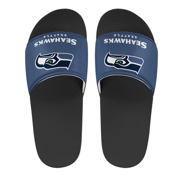 Men's Seattle Seahawks Flip Flops 001